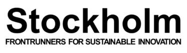 Frontrunners for sustainable innovation, Stockholm.