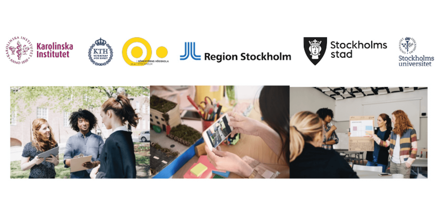 I Openlabs masterkurs samverkar Stockholms stad, Region Stockholm, KTH, Stockholms universitet, KI och Södertörns högskola.