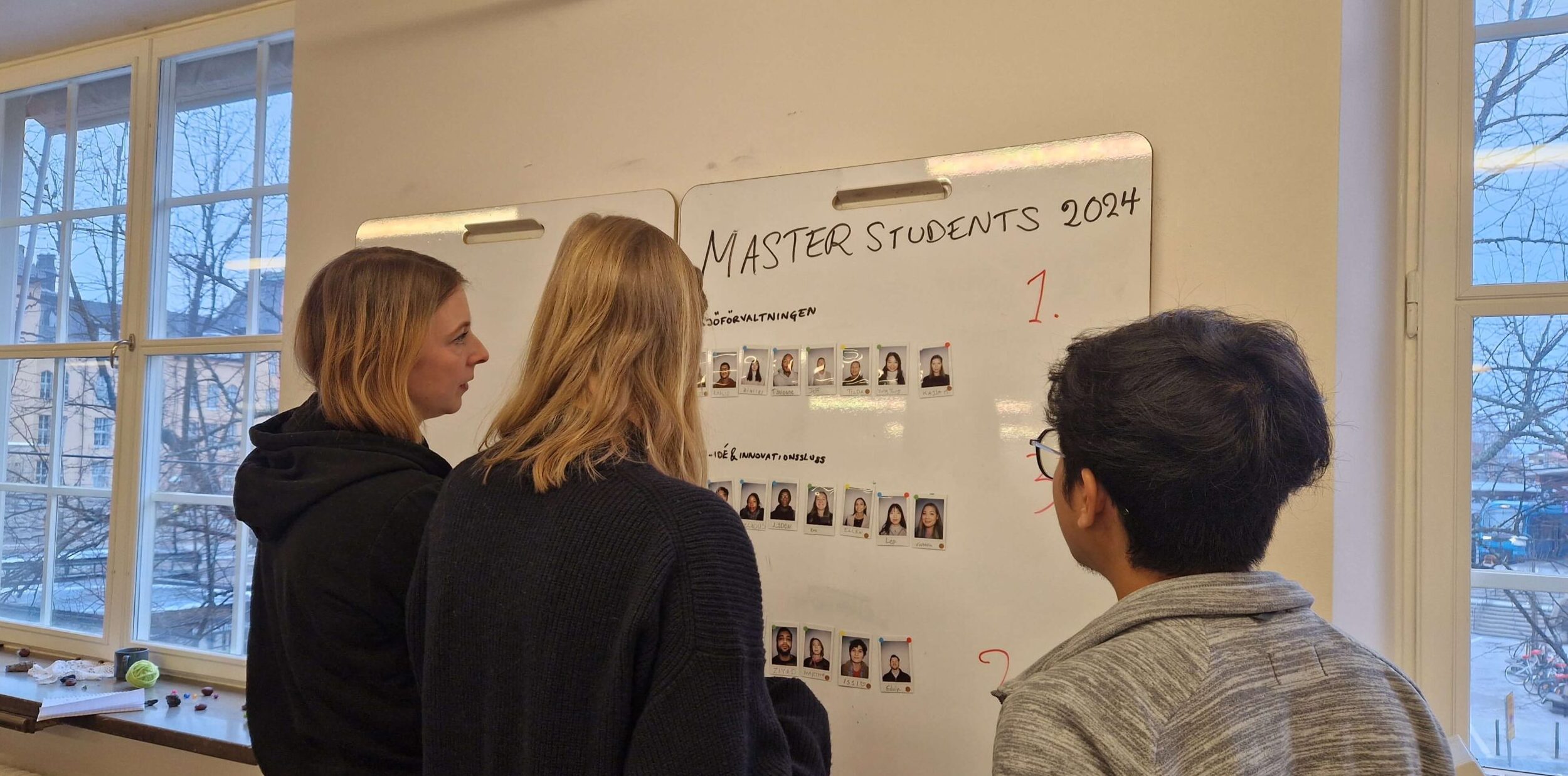 Studentgrupper i Openlabs masterkurs
