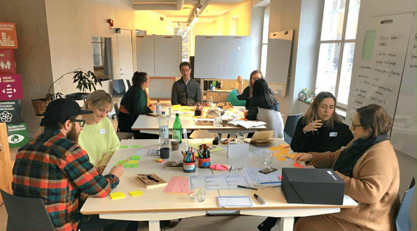 Workshop hos Openlab med forskargruppen intensivsvenska, SU.