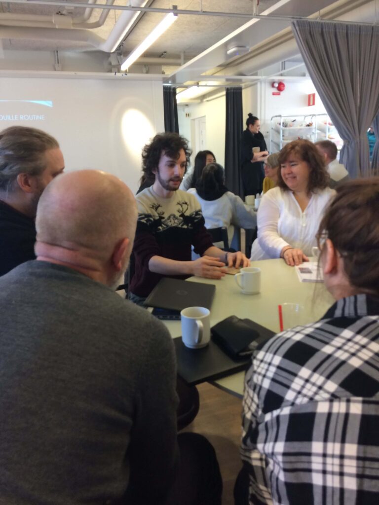 Sofia Vikström coachar i Openlabs masterkurs