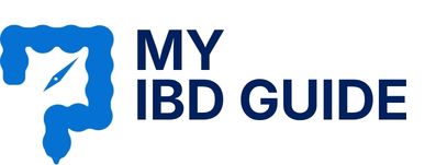 Logo for My IBD guide, a concept developed by students at Openlab Stockholm.